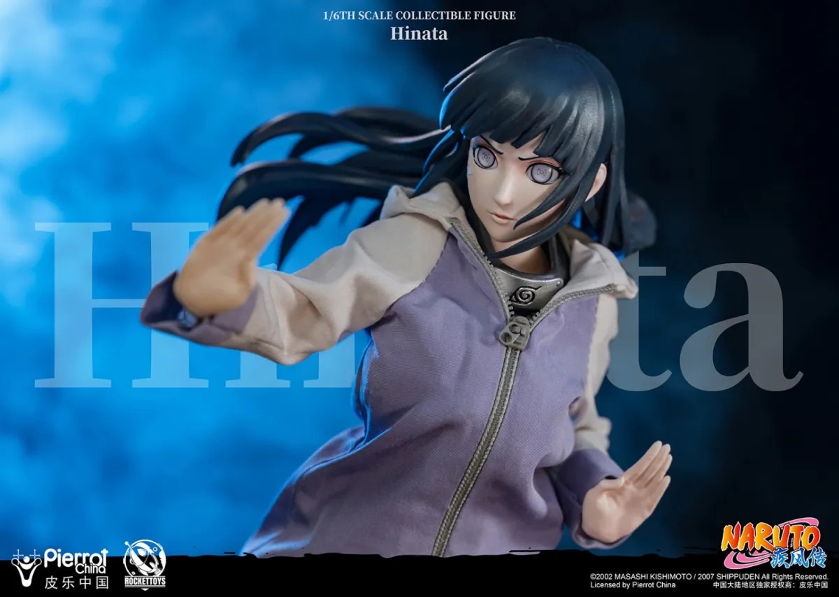[READY STOCK ITEM] Rocket Toys ROC003 Action Figure Scaled 1/6 Hinata Hyuga - Naruto By Rocket Toys
