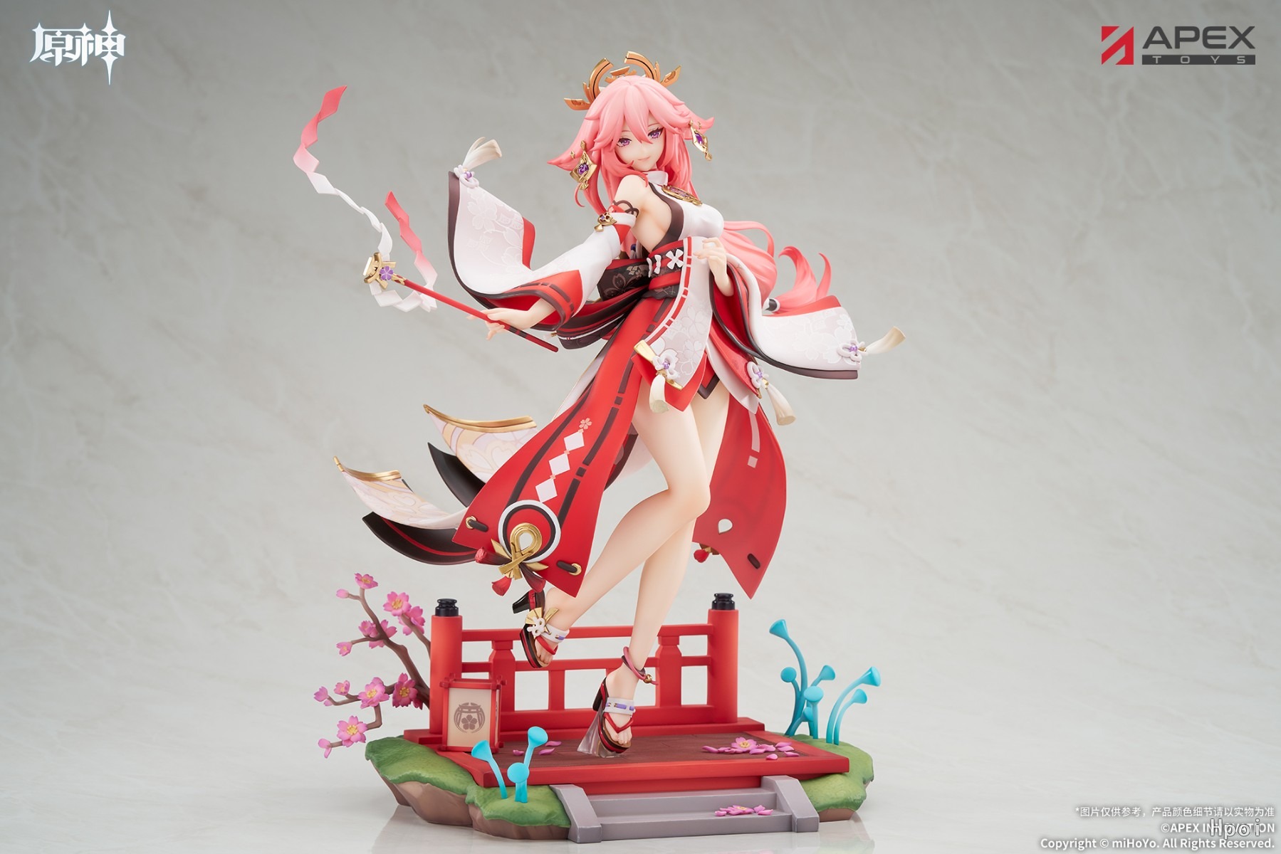[With Bonus] Scaled Figure 1/7 Yae Miko - Astute Amusement Ver. Genshin Impact By APEX