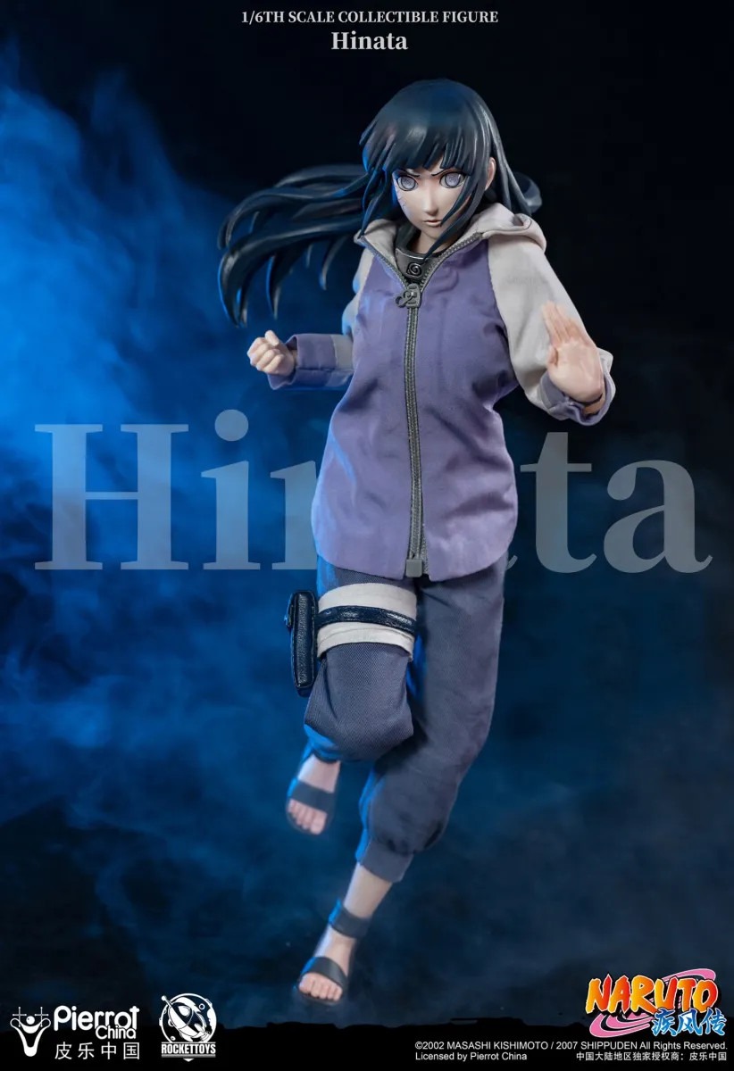 [READY STOCK ITEM] Rocket Toys ROC003 Action Figure Scaled 1/6 Hinata Hyuga - Naruto By Rocket Toys