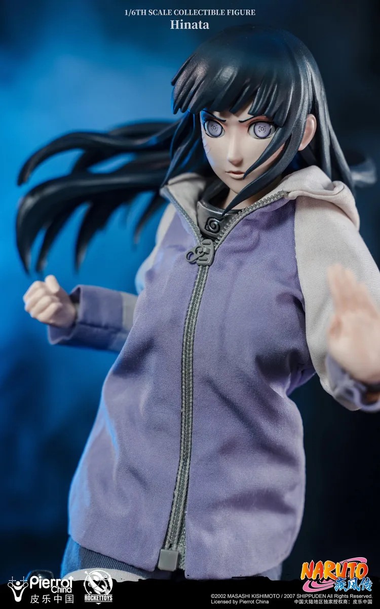 [READY STOCK ITEM] Rocket Toys ROC003 Action Figure Scaled 1/6 Hinata Hyuga - Naruto By Rocket Toys