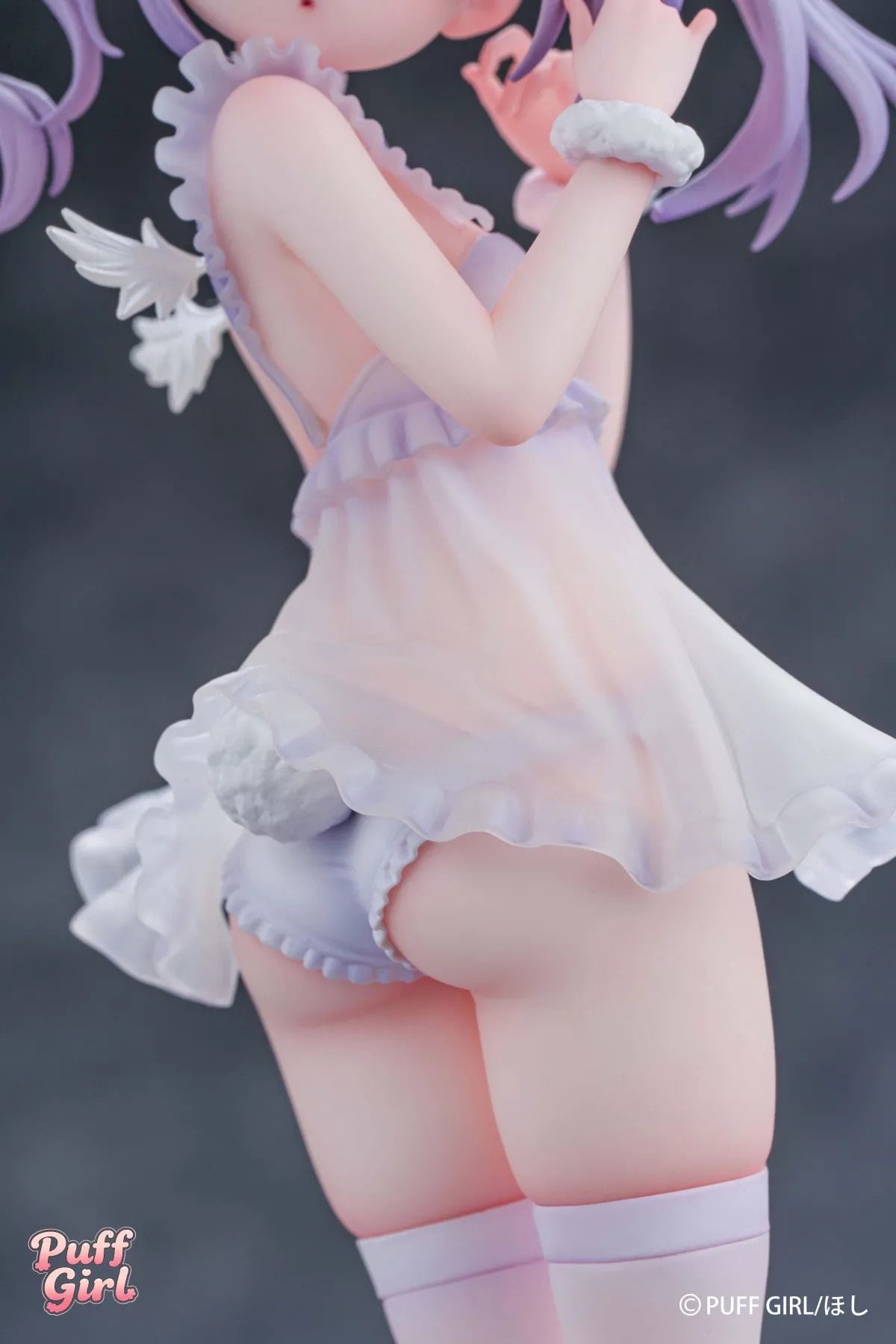Scaled Figure 1/6 White Rabbit Angel - Illustration by Hoshi (21cm) By PUFFGIRL
