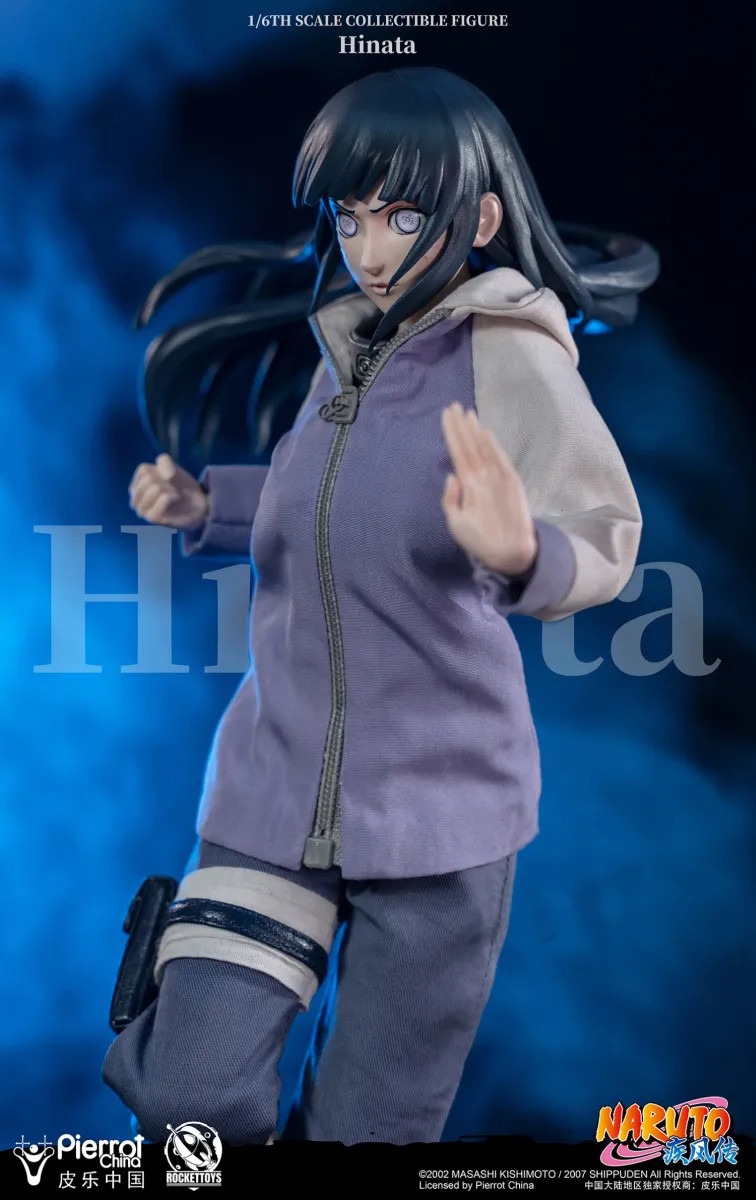 [READY STOCK ITEM] Rocket Toys ROC003 Action Figure Scaled 1/6 Hinata Hyuga - Naruto By Rocket Toys