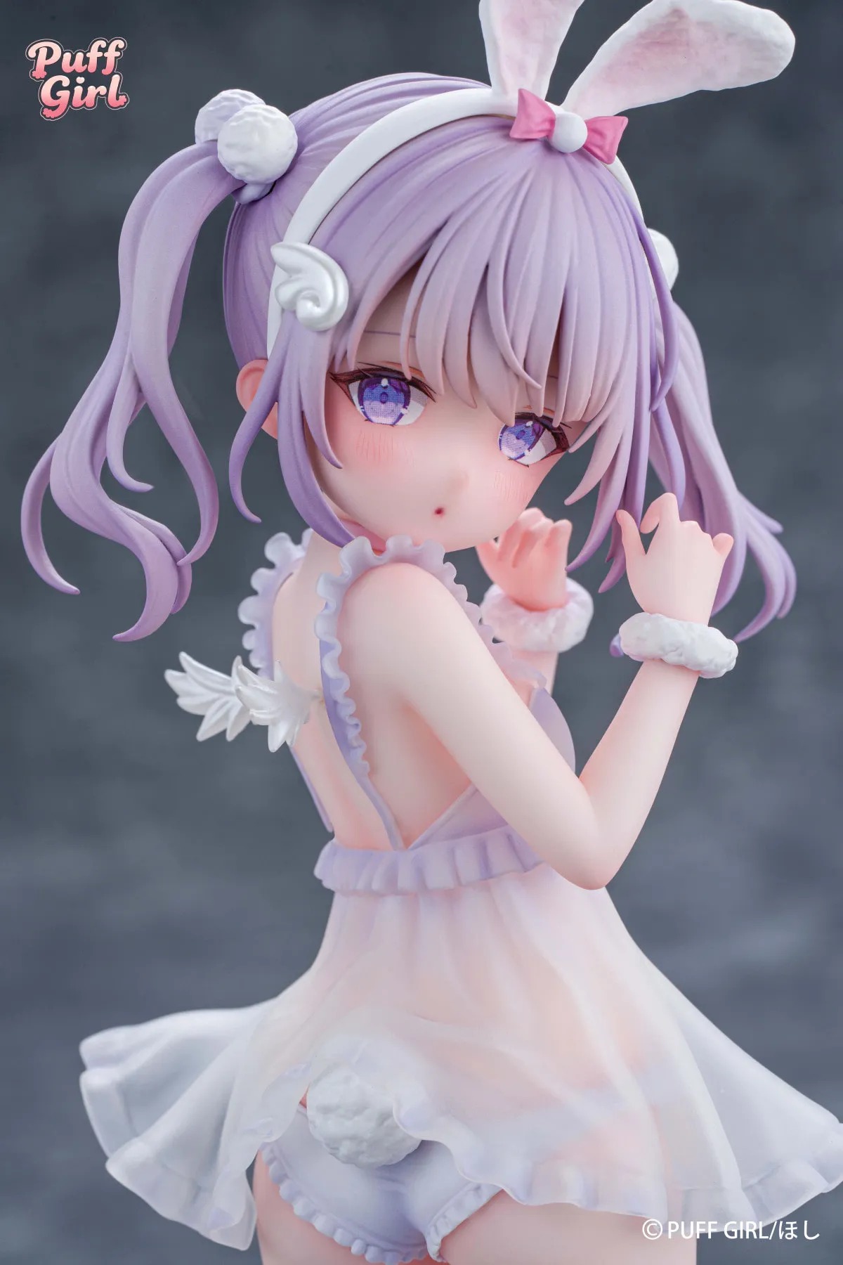 Scaled Figure 1/6 White Rabbit Angel - Illustration by Hoshi (21cm) By PUFFGIRL