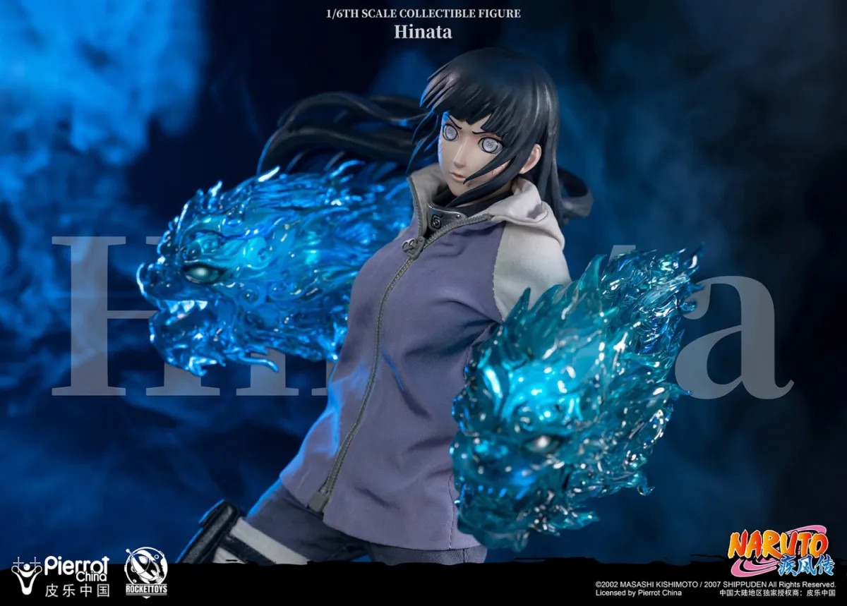 [READY STOCK ITEM] Rocket Toys ROC003 Action Figure Scaled 1/6 Hinata Hyuga - Naruto By Rocket Toys