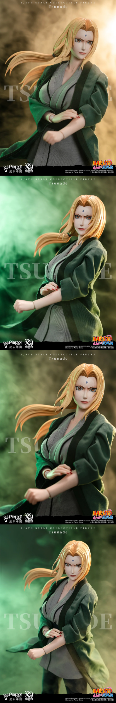 Rocket Toys ROC009 Action Figure 1/6 Tsunade Senju - Naruto By Rocket Toys