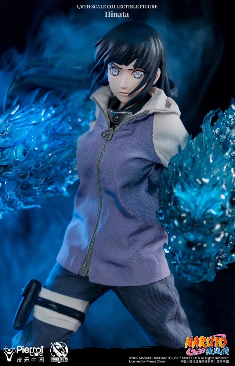 [READY STOCK ITEM] Rocket Toys ROC003 Action Figure Scaled 1/6 Hinata Hyuga - Naruto By Rocket Toys