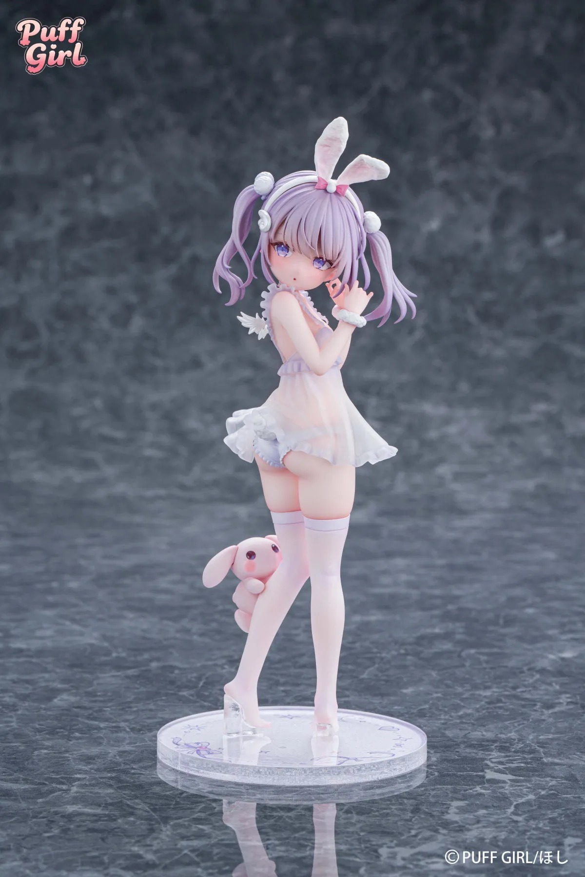 Scaled Figure 1/6 White Rabbit Angel - Illustration by Hoshi (21cm) By PUFFGIRL