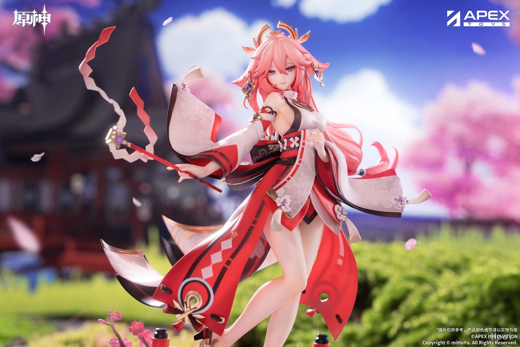 [With Bonus] Scaled Figure 1/7 Yae Miko - Astute Amusement Ver. Genshin Impact By APEX