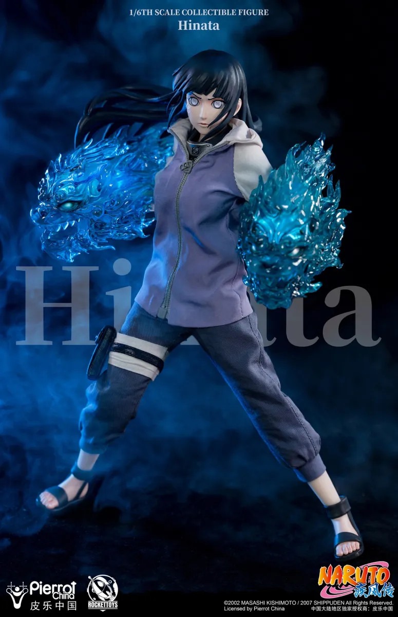 [READY STOCK ITEM] Rocket Toys ROC003 Action Figure Scaled 1/6 Hinata Hyuga - Naruto By Rocket Toys