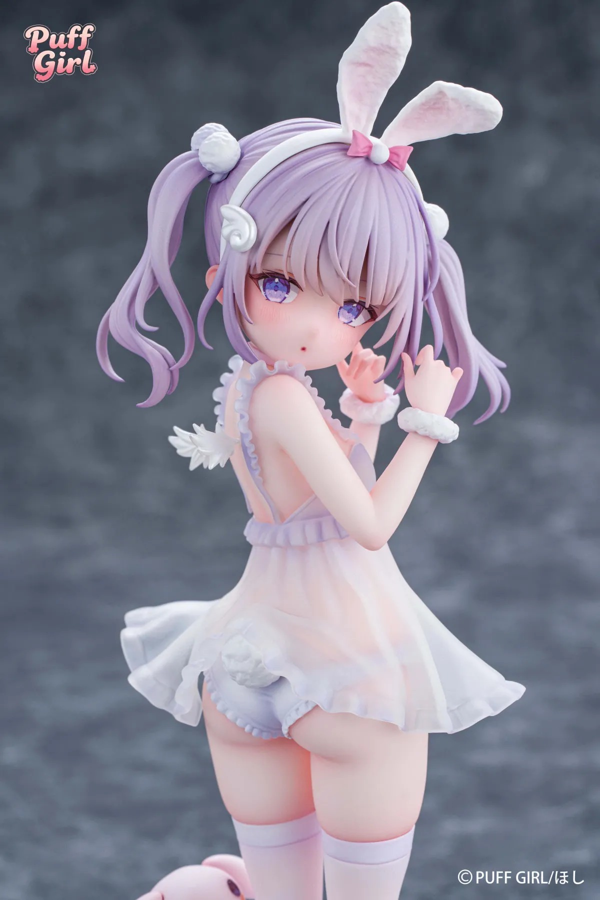 Scaled Figure 1/6 White Rabbit Angel - Illustration by Hoshi (21cm) By PUFFGIRL