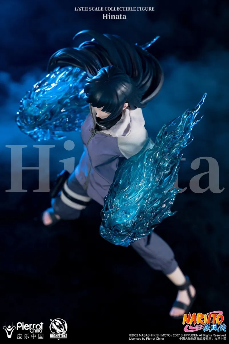 [READY STOCK ITEM] Rocket Toys ROC003 Action Figure Scaled 1/6 Hinata Hyuga - Naruto By Rocket Toys