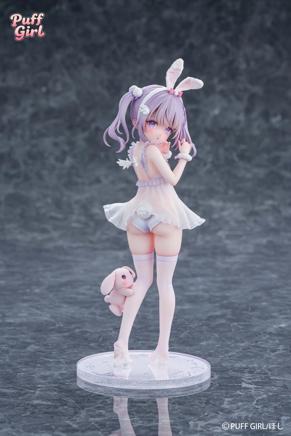 Scaled Figure 1/6 White Rabbit Angel - Illustration by Hoshi (21cm) By PUFFGIRL