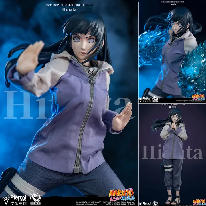 [READY STOCK ITEM] Rocket Toys ROC003 Action Figure Scaled 1/6 Hinata Hyuga - Naruto By Rocket Toys