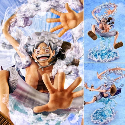 Image of Portrait of Pirates POP "Evolutionary History" Monkey D. Luffy - Gear 5 Ver. One Piece By MegaHouse