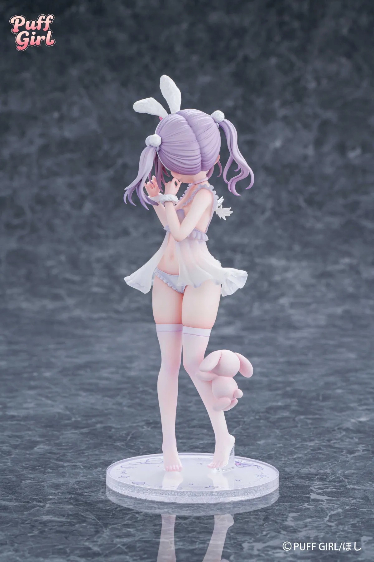 Scaled Figure 1/6 White Rabbit Angel - Illustration by Hoshi (21cm) By PUFFGIRL