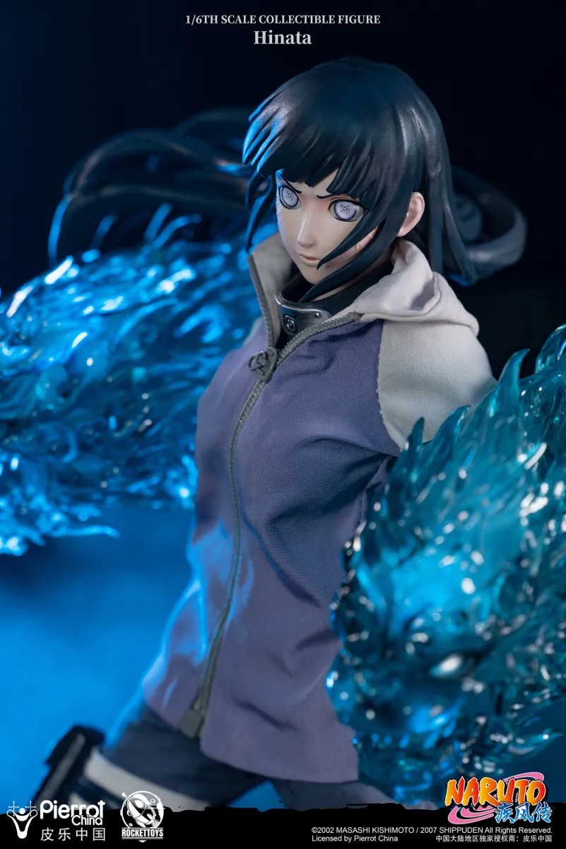 [READY STOCK ITEM] Rocket Toys ROC003 Action Figure Scaled 1/6 Hinata Hyuga - Naruto By Rocket Toys