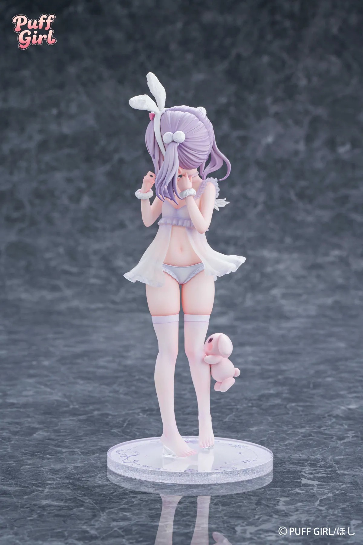 Scaled Figure 1/6 White Rabbit Angel - Illustration by Hoshi (21cm) By PUFFGIRL