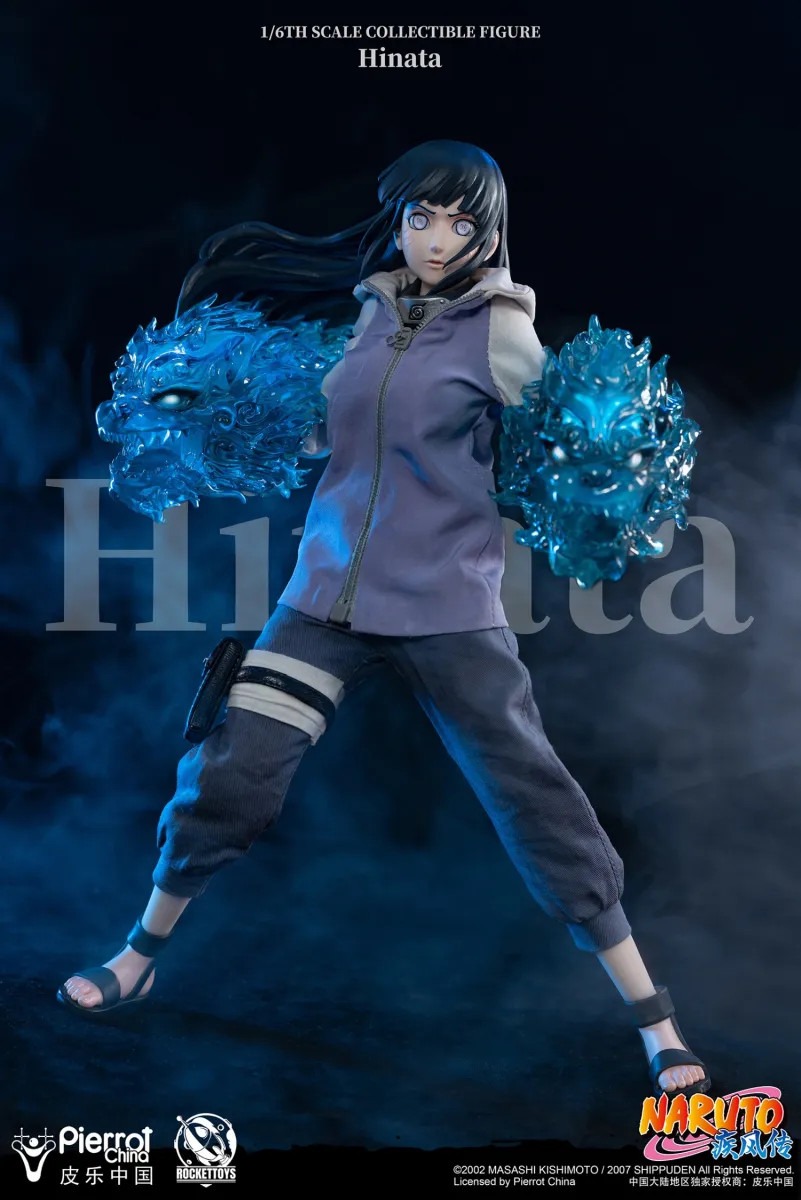 [READY STOCK ITEM] Rocket Toys ROC003 Action Figure Scaled 1/6 Hinata Hyuga - Naruto By Rocket Toys