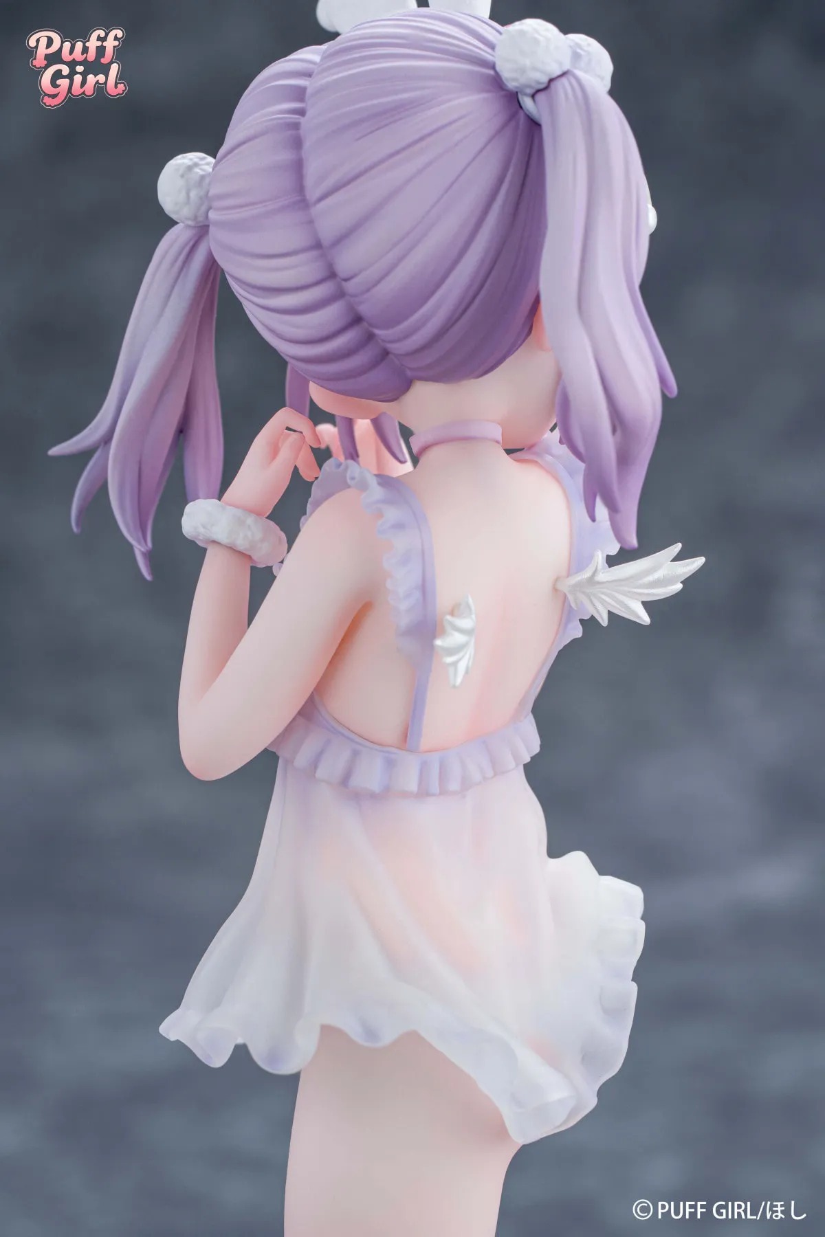 Scaled Figure 1/6 White Rabbit Angel - Illustration by Hoshi (21cm) By PUFFGIRL