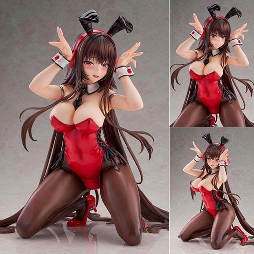 Image of [Cast Off] Scaled Figure 1/4 Yuuhi Kurohime - Bunny Suit Ver. Amakano 2+ By carnival