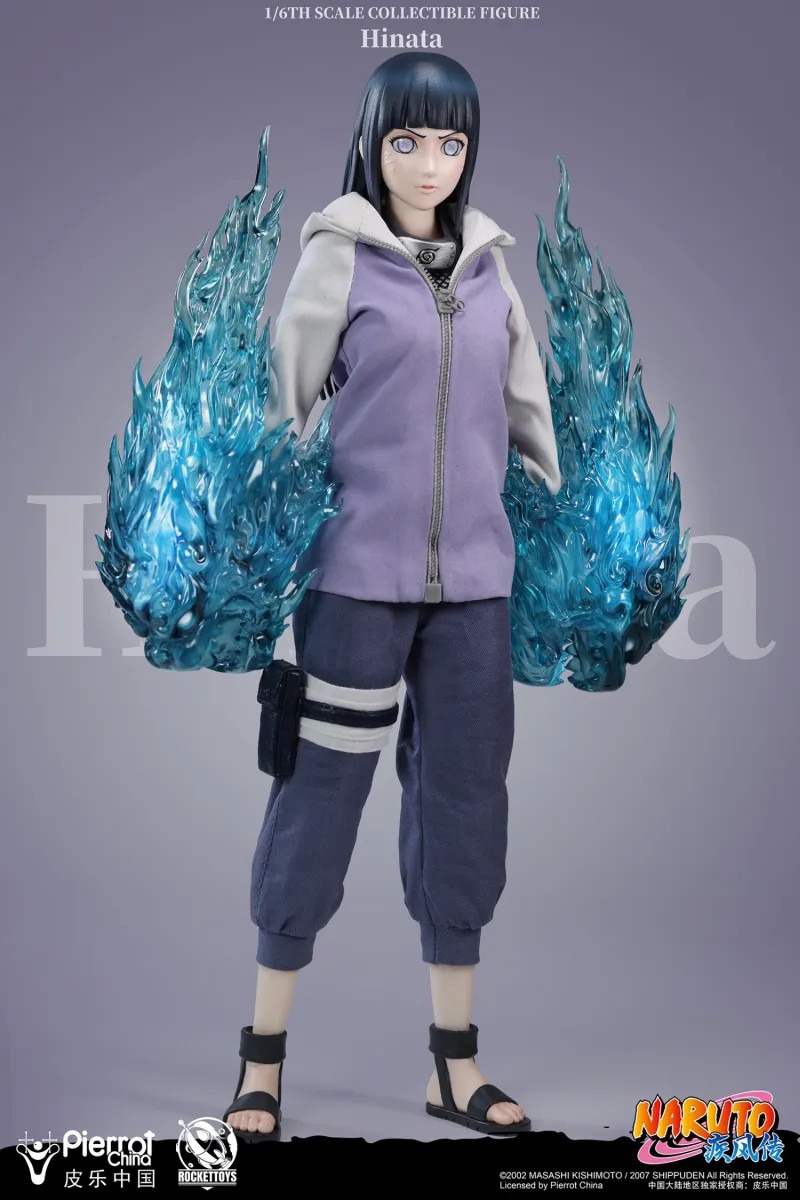 [READY STOCK ITEM] Rocket Toys ROC003 Action Figure Scaled 1/6 Hinata Hyuga - Naruto By Rocket Toys