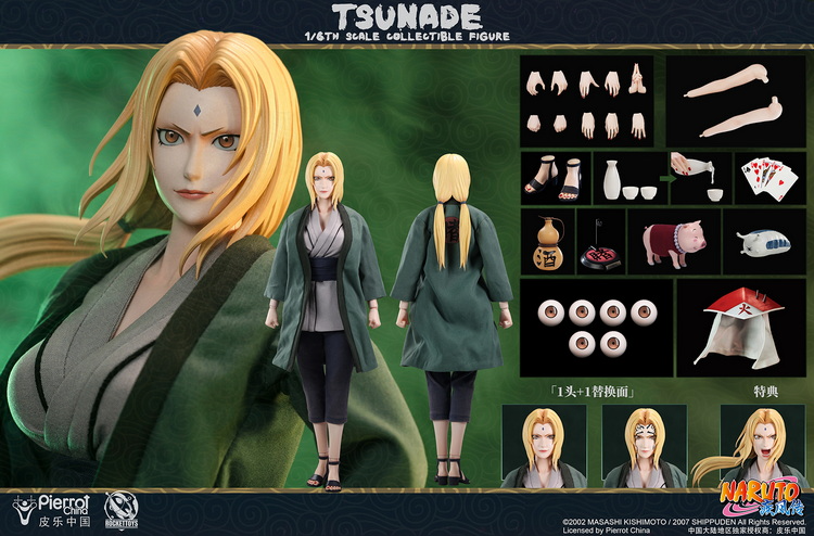Rocket Toys ROC009 Action Figure 1/6 Tsunade Senju - Naruto By Rocket Toys