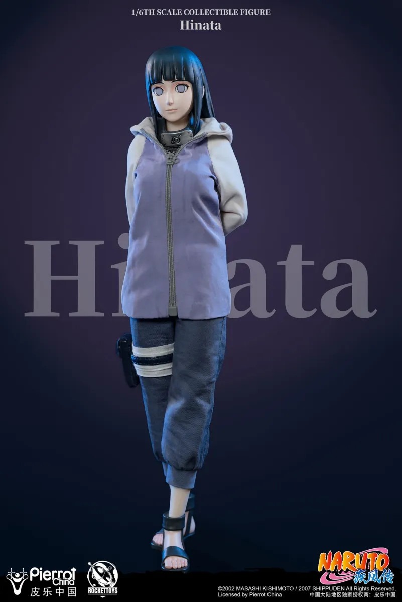 [READY STOCK ITEM] Rocket Toys ROC003 Action Figure Scaled 1/6 Hinata Hyuga - Naruto By Rocket Toys