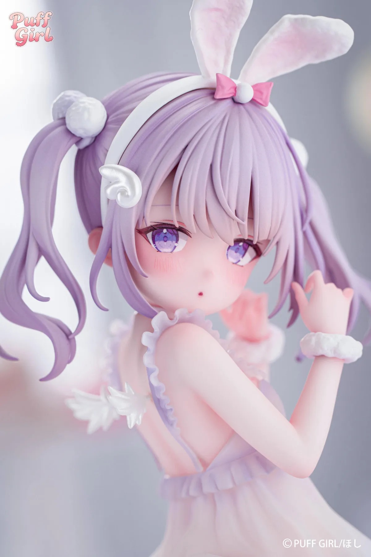 Scaled Figure 1/6 White Rabbit Angel - Illustration by Hoshi (21cm) By PUFFGIRL