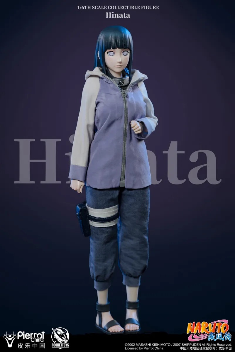 [READY STOCK ITEM] Rocket Toys ROC003 Action Figure Scaled 1/6 Hinata Hyuga - Naruto By Rocket Toys