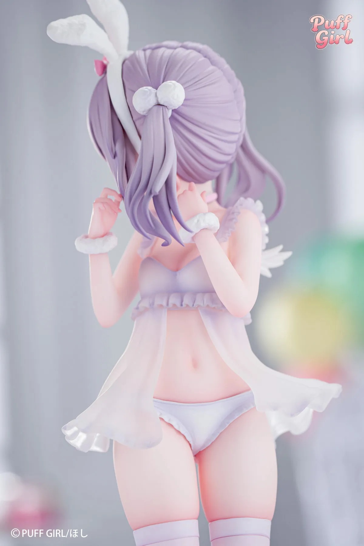 Scaled Figure 1/6 White Rabbit Angel - Illustration by Hoshi (21cm) By PUFFGIRL