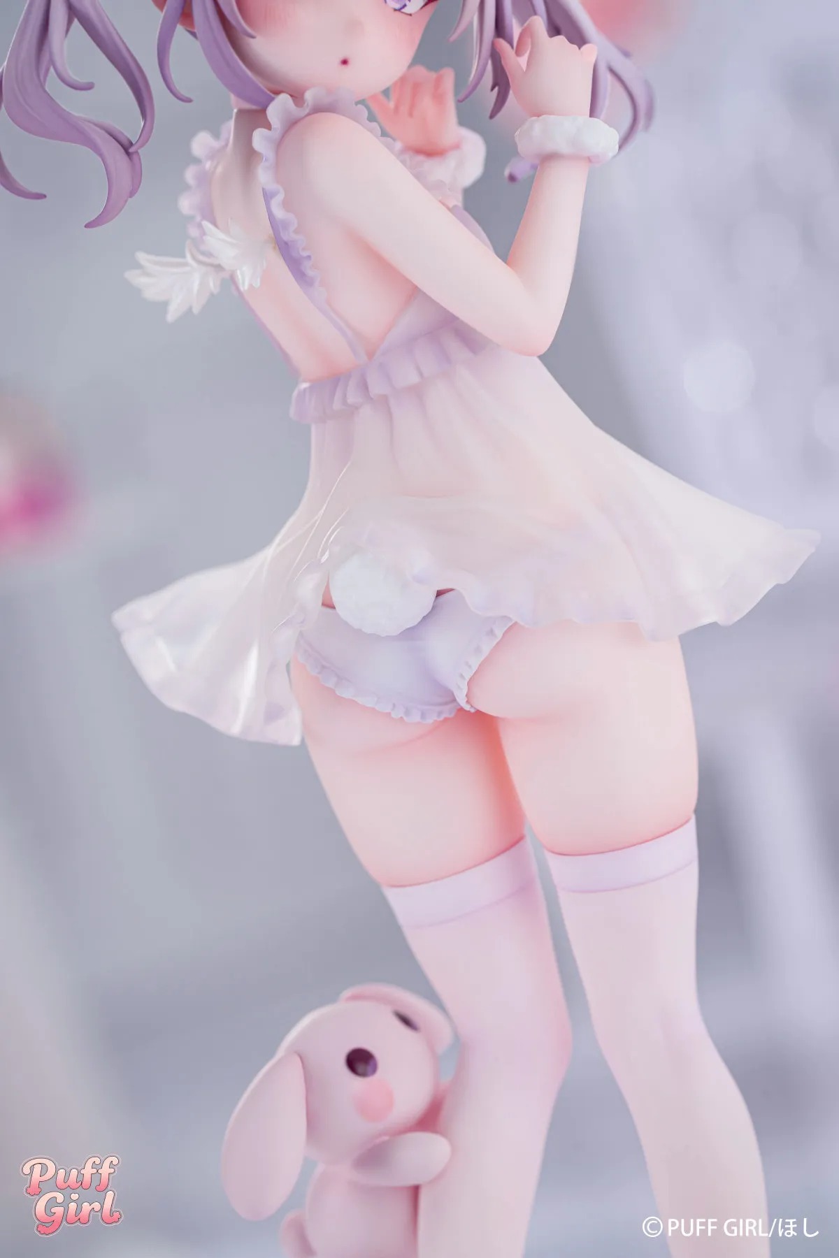 Scaled Figure 1/6 White Rabbit Angel - Illustration by Hoshi (21cm) By PUFFGIRL