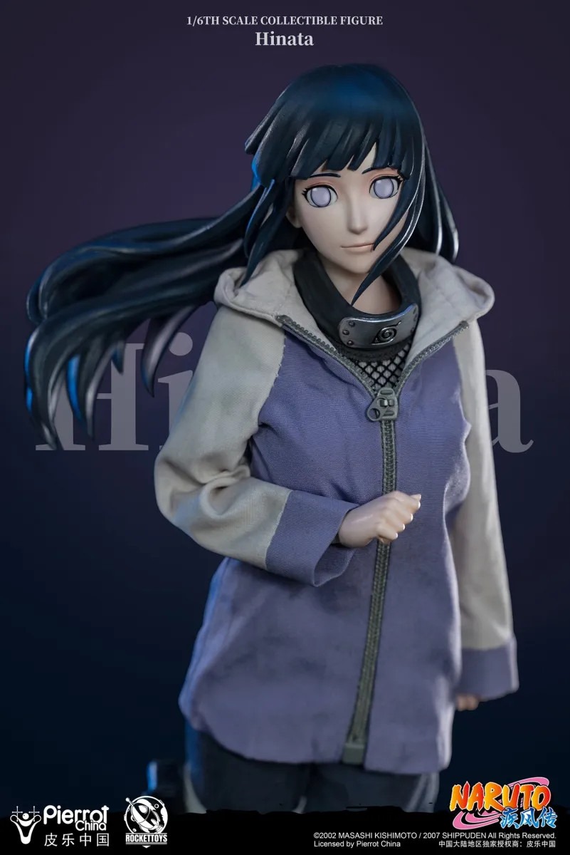 [READY STOCK ITEM] Rocket Toys ROC003 Action Figure Scaled 1/6 Hinata Hyuga - Naruto By Rocket Toys