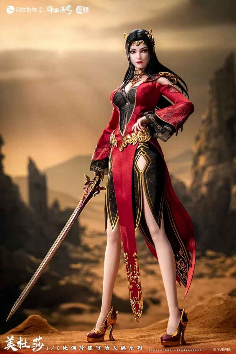 Action Figure 1/6 Medusa - Battle Through the Heavens By Cosmic Creations