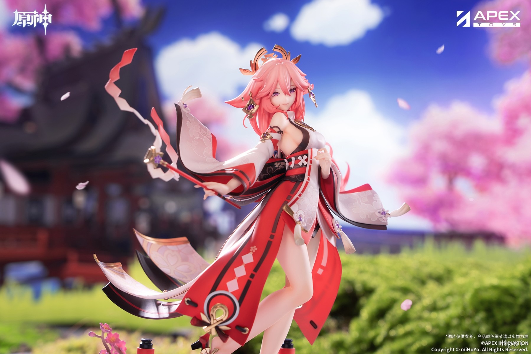 [With Bonus] Scaled Figure 1/7 Yae Miko - Astute Amusement Ver. Genshin Impact By APEX