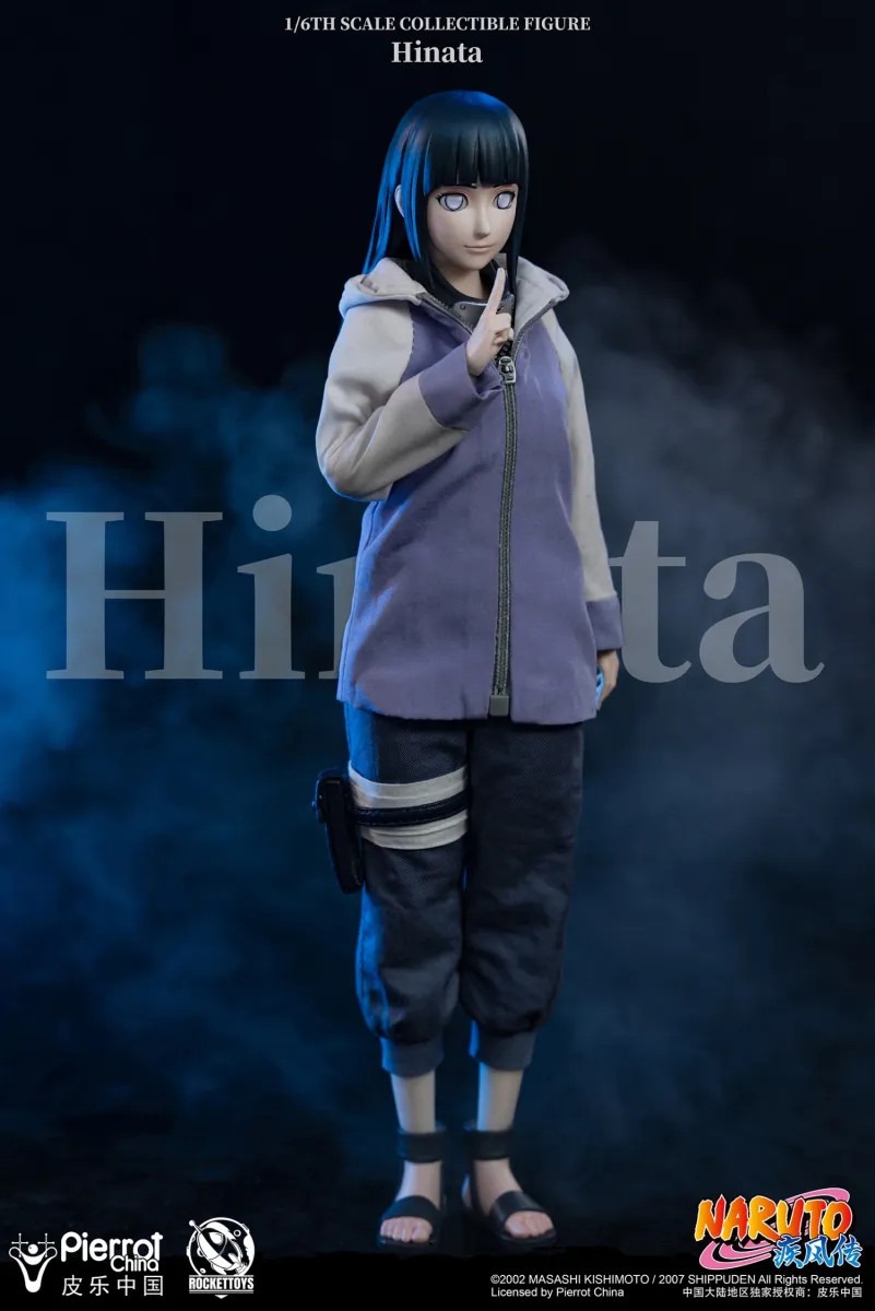 [READY STOCK ITEM] Rocket Toys ROC003 Action Figure Scaled 1/6 Hinata Hyuga - Naruto By Rocket Toys