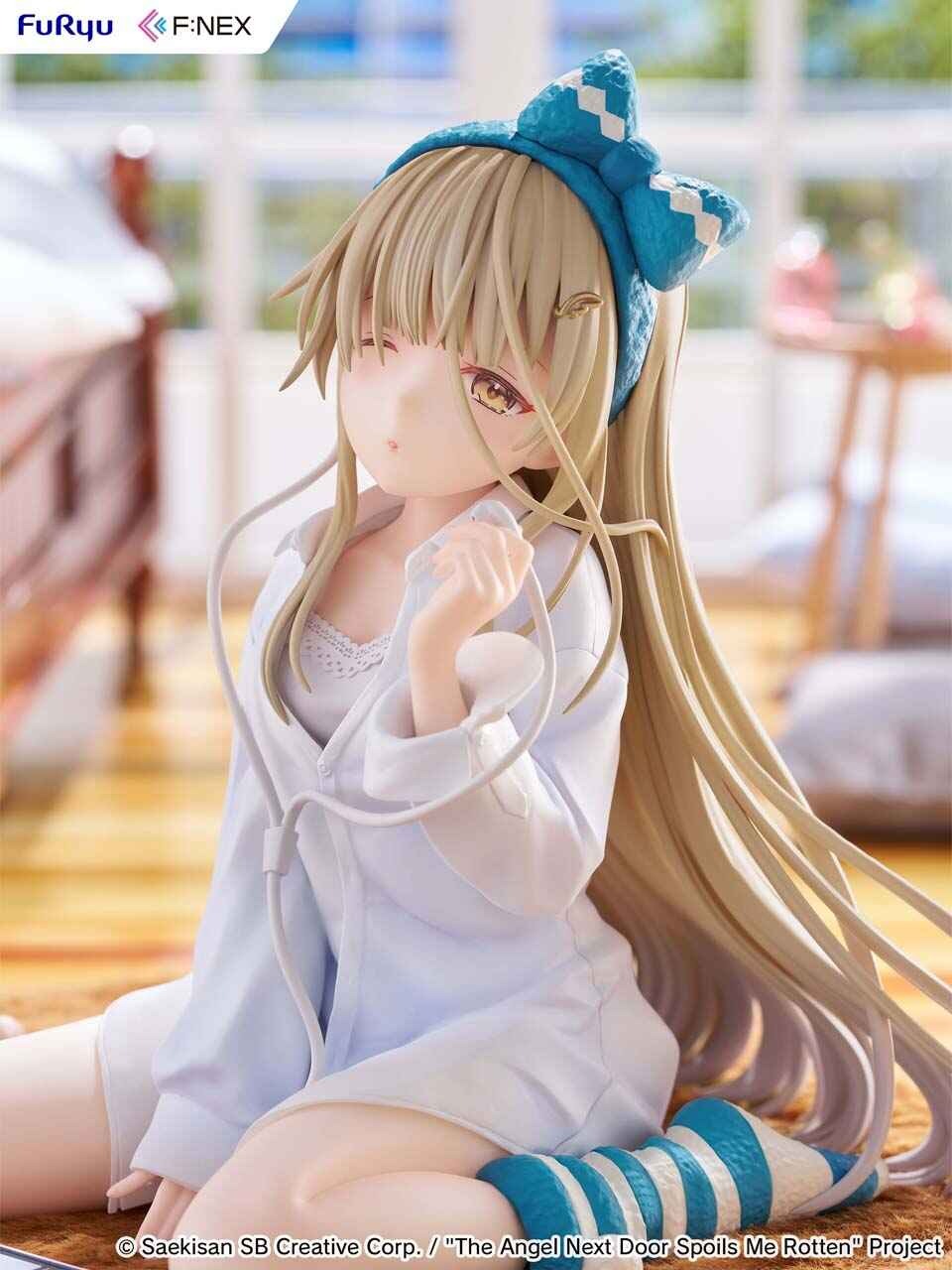 Scaled Figure 1/7 Shiina Mahiru - Relax Ver. Otonari no Tenshi-sama ni Itsunomanika Dame Ningen ni Sareteita Ken By F:NEX