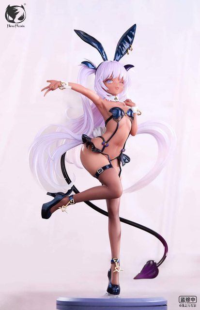 [Set of 2] Scaled Figure 1/6 Rurumu and Kuromu - Illustration by Tamano Kedama By BearPanda