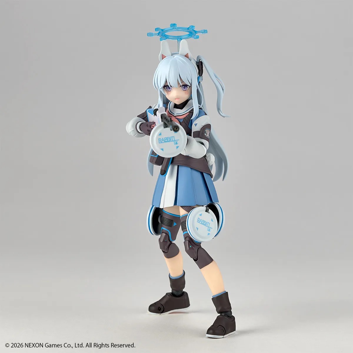 Revoltech Action Figure Tsukiyuki Miyako - Blue Archive By Kaiyodo