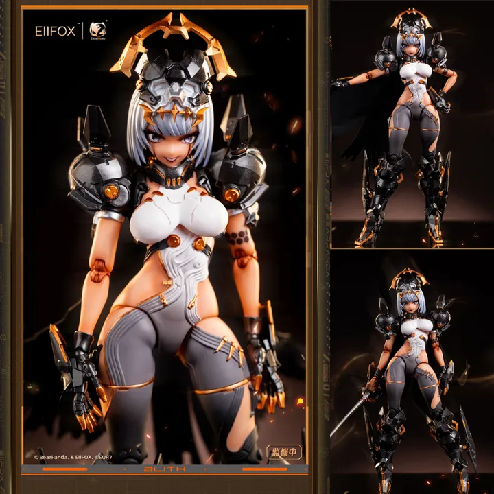 BearPanda x Eiifox Action Figure 1/12 Blith Crown of Vengeance - Illustration by EOR7 By BearPanda