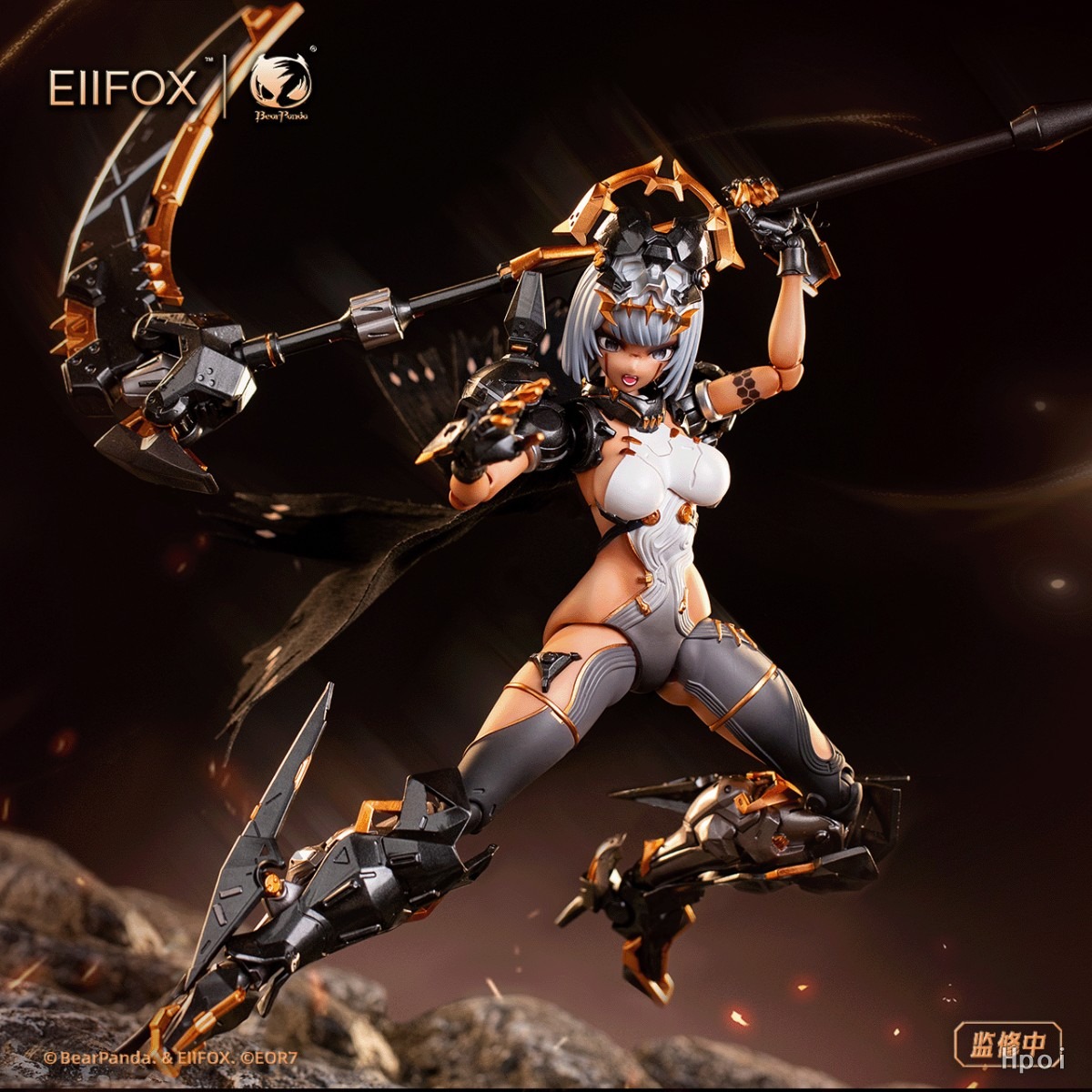 BearPanda x Eiifox Action Figure 1/12 Blith Crown of Vengeance - Illustration by EOR7 By BearPanda