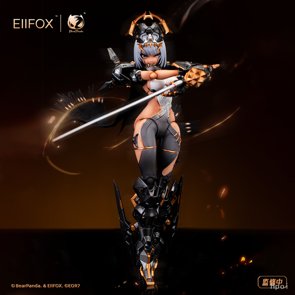 BearPanda x Eiifox Action Figure 1/12 Blith Crown of Vengeance - Illustration by EOR7 By BearPanda