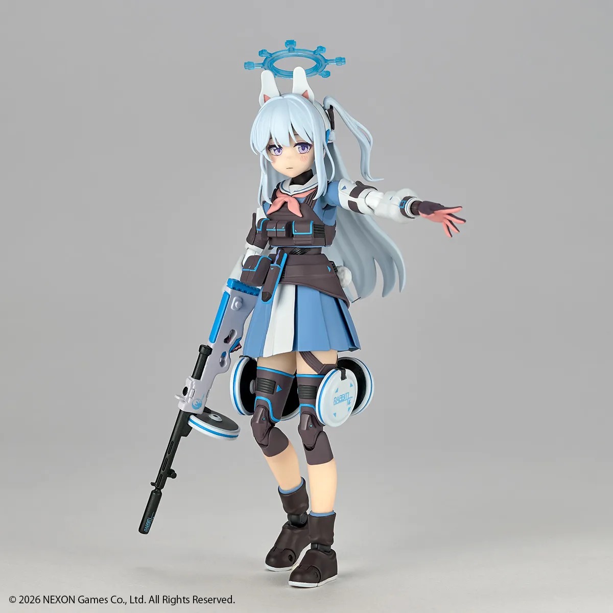 Revoltech Action Figure Tsukiyuki Miyako - Blue Archive By Kaiyodo