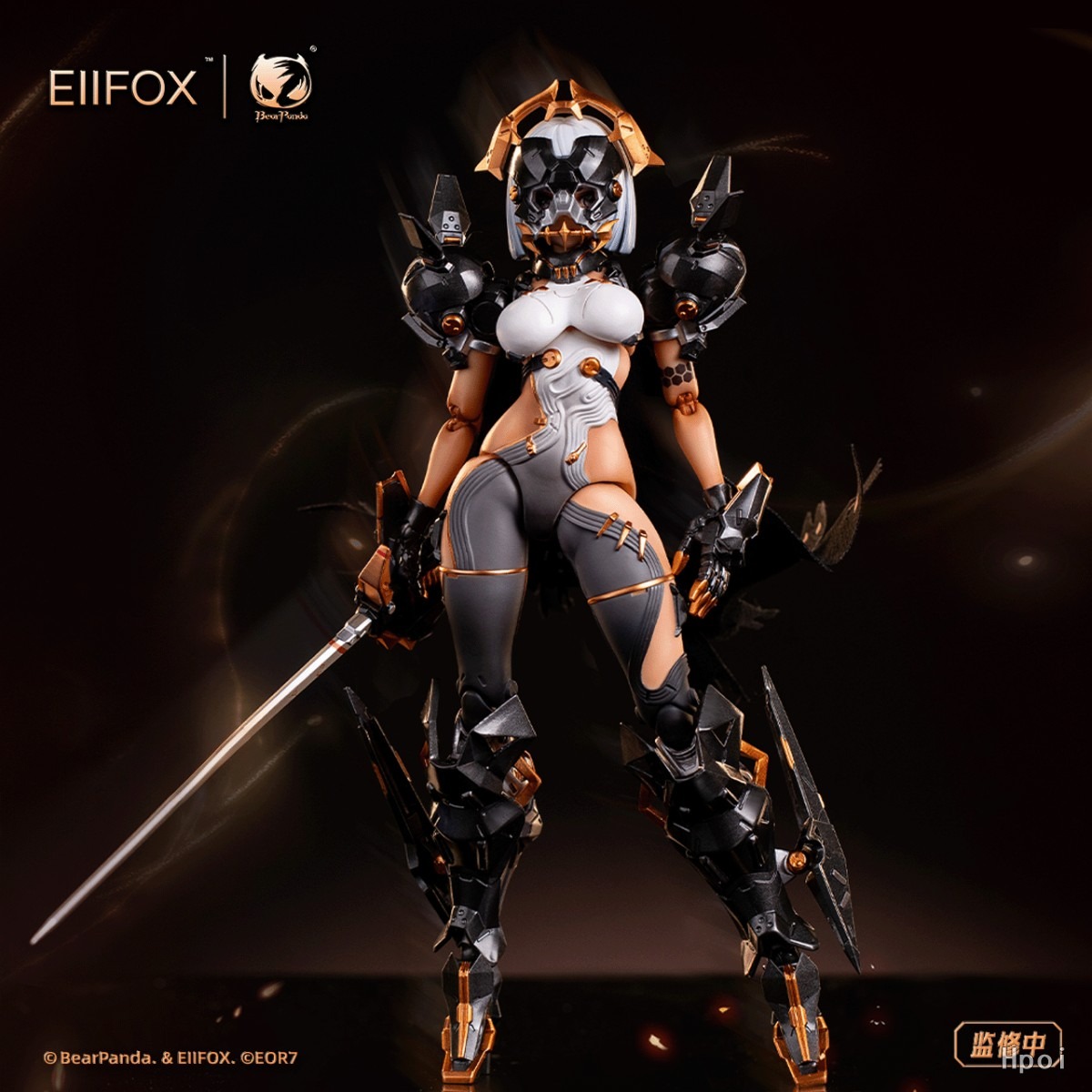 BearPanda x Eiifox Action Figure 1/12 Blith Crown of Vengeance - Illustration by EOR7 By BearPanda