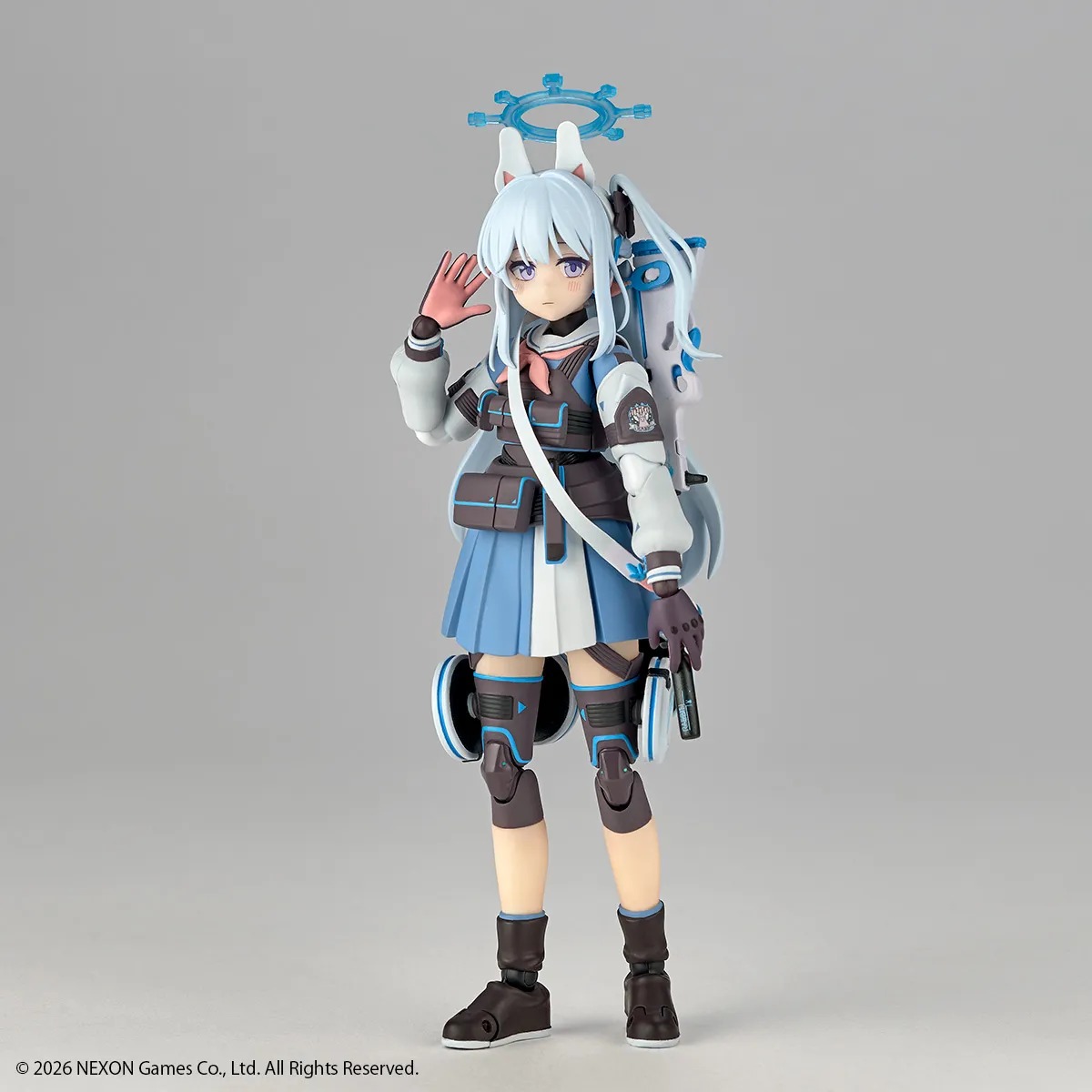 Revoltech Action Figure Tsukiyuki Miyako - Blue Archive By Kaiyodo