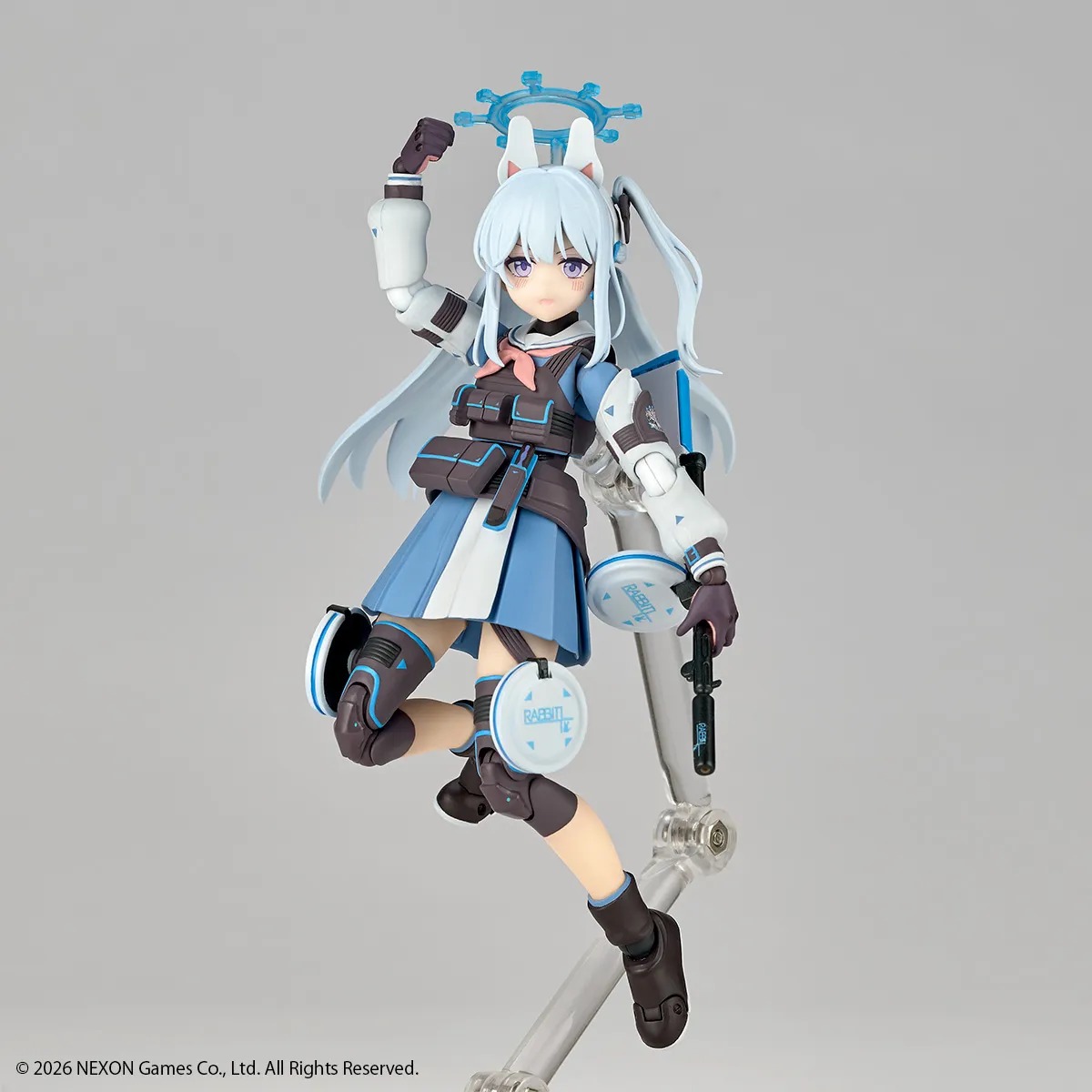 Revoltech Action Figure Tsukiyuki Miyako - Blue Archive By Kaiyodo