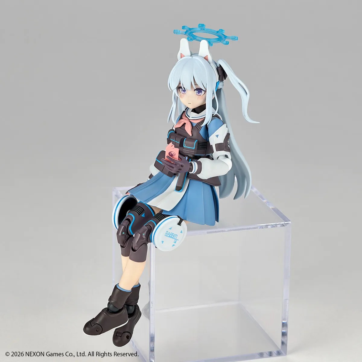 Revoltech Action Figure Tsukiyuki Miyako - Blue Archive By Kaiyodo