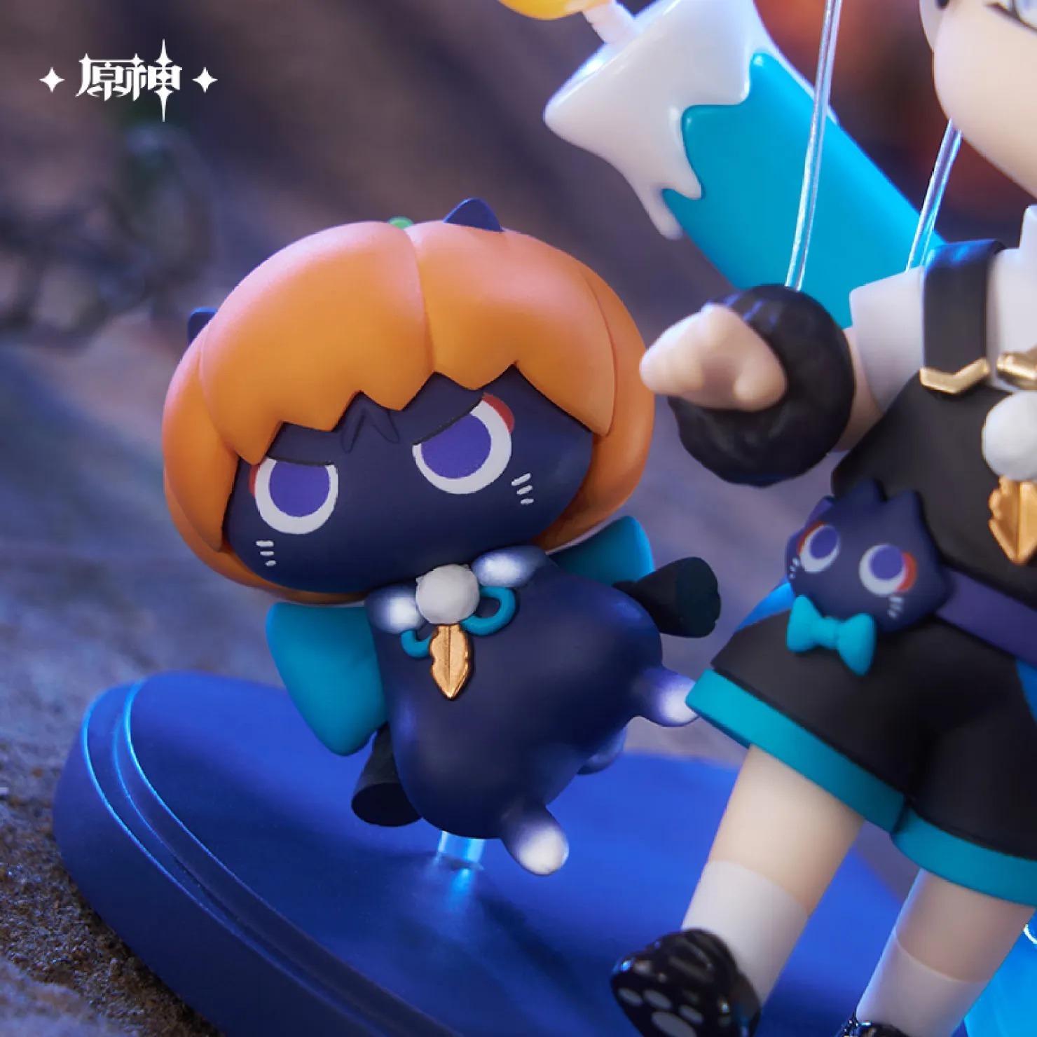 Mini Figure Q Version Wanderer - Gloomy Night Fantasy Series Ver. Genshin Impact (11cm) By Mihoyo