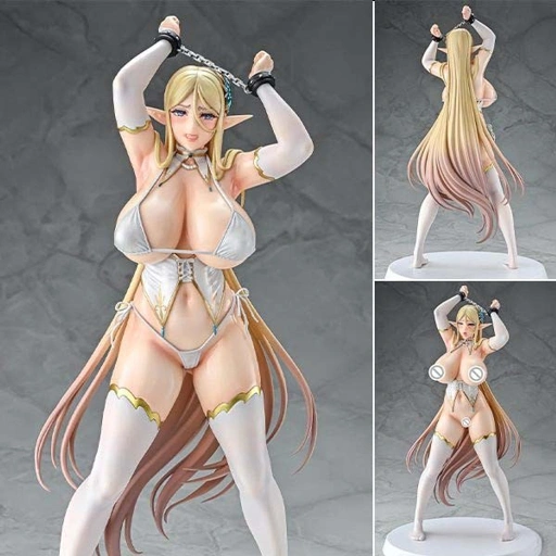 Image of [Cast Off] Scaled Figure 1/6 Eilene - White Ver. Tasogare no Shou Elf Illustration by Usagi Nagomu By Q-Six