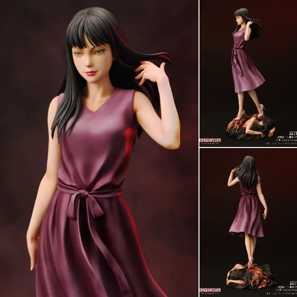 Junji Ito x Yoshiki Fujimoto Tomie Collaboration Statue Figure (27cm) By MAMEGYORAI