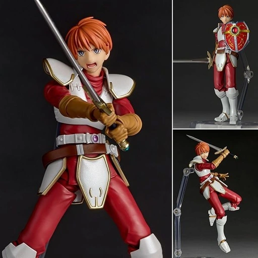 Image of Revoltech Action Figure Adol Christin - Ys I & II Chronicles By Kaiyodo